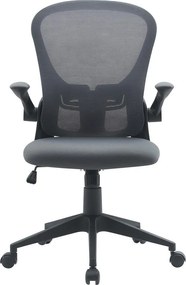 Сив тапициран офис стол Kempton – Yes Everyday