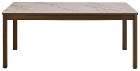 Трапезна маса с керамичен плот 90x180 cm Southampton – Actona