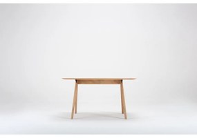 Маса за хранене от дъбова дървесина , 140 x 90 cm Ava - Gazzda
