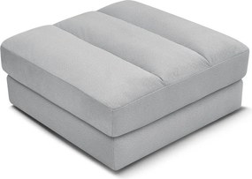 Светлосива кадифена табуретка Sierra – Bobochic Paris