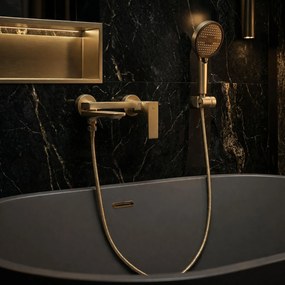 Смесител за вана PREMIUM REA Prime Gold Brush