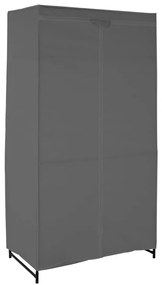 Сив текстилен гардероб 90x160 cm Dara – Premier Housewares