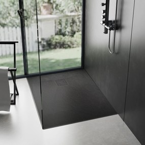 Корито за душ кабина Magnum Black 100x80