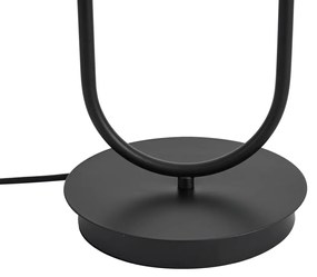 Арт Деко настолна лампа черна 2 светлини - Tuning