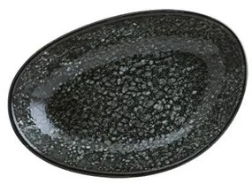 Порцеланова чиния овална 15x8,5см BONNA-COSMOS BLACK-(COSBL VAO 15OKY)