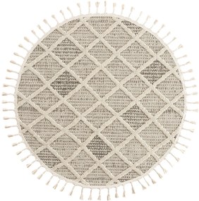 Килим Bukle 1411 - Cream, цвят Кремав, 200 cm см