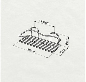 Етажерка TEKNO TEL BK-011 1 ниво