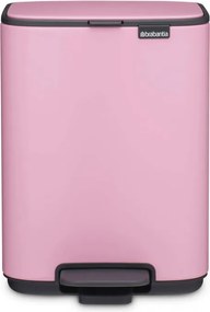 Кош за боклук Brabantia Bo Pedal 1010444, 4 л, Леко затваряне, Противоплъзгаща основа, Розов