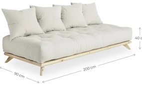 Диван Natural Clear/Wheat Beige Senza - Karup Design