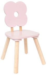 Детско столче atmosphera Flower, MDF, Розов