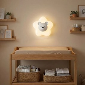 СТЕННА ЛАМПА LED G181-W WHITE BEAR