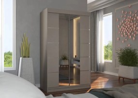 Гардероб Spezia 120 плъзгащи се-Грейдж