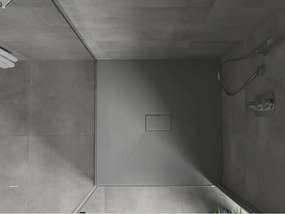 Mexen Hugo Квадратен душ поддушник SMC 100 x 100 см, сив - 42611010