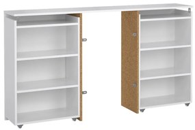 Бяла табла за легло 145x80 cm Naia – Tvilum