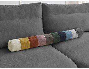 Сив ъглов диван Aden – Bobochic Paris