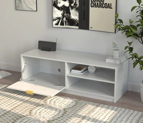 ТВ шкаф Allegro-Бял