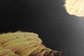 Картина на платно – Златни ангелски крила