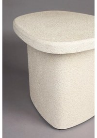 Странична масичка с плот от имитация на мрамор 45x56 cm Veda – Dutchbone