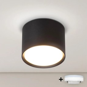 BRILAGI - LED Точково осветително тяло SMOOTH 1xGX53/15W/230V 60x82 mm черно
