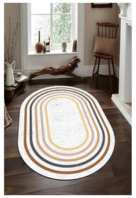 Бял килим 80x200 cm - Rizzoli