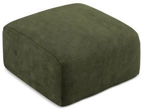 Зелена шенилова табуретка Leila – Makamii