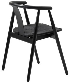 Черен трапезен стол Relate – Unique Furniture