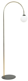 Zuma Line 1223 - подова лампа BOW 1xE14/10W/230V златна/черна