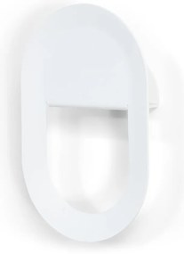 Бяла стенна стоманена кука Coucou – Spinder Design