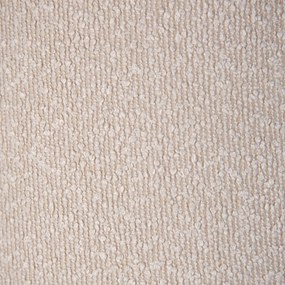 Hanglamp zwart met beige teddy stof 35cm 3-lichts - Cava