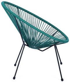 Зелен градински стол метален/пластмасов Avocado Comfort – Bonami Selection