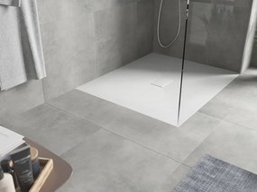 Mexen Hugo правоъгълна душ тава SMC 110 x 100 см, бяла - 42101011