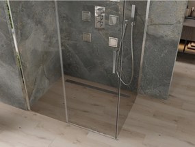 Mexen Omega плъзгаща се душ кабина 120 x 90 см, прозрачна, хром - 825-120-090-01-00