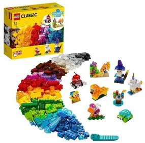 Playset Classic Transparent Bricks Lego 11013