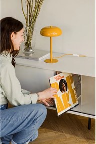 Сиво-бежова маса за телевизор 160x60x42 cm Met – noo.ma