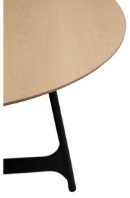 Кръгла маса за хранене с дъбов плот ø 120 cm Ooid - DAN-FORM Denmark