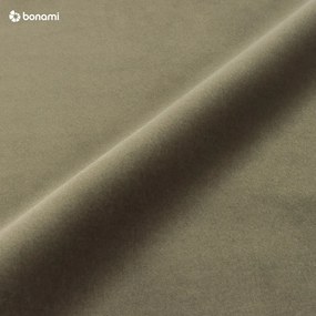 Ъглов диван от зелено кадифе (ляв ъгъл) Jodie - Micadoni Home