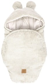 Бежово бебешко одеяло от рипсено кадифе 45x80 cm – Meowbaby