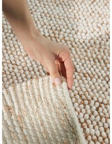 Бежов ръчно изработен килим със смес от вълна 200x300 cm Peas – Villeroy&amp;Boch