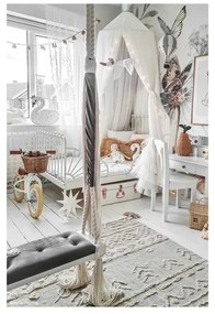 Светлозелен ръчно изработен памучен килим подходящ за пране 170x240 cm Tribu Olive – Lorena Canals