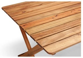 Градинска маса от акациева дървесина Natur, 114 x 88 cm - Bonami Essentials