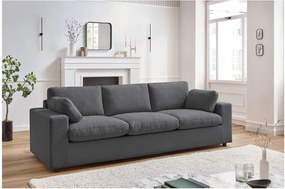 Тъмносив диван 250 cm Belair – Bobochic Paris