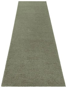 Тъмнозелена покривка , 80 x 250 cm Supersoft - Mint Rugs