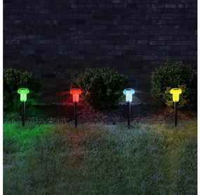 Globo 33987-4 - Комплект 4 LED RGB соларни лампи LED/0,05W/3V IP44
