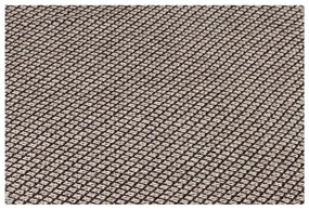 Кремав и черен килим, подходящ за употреба на открито , 70 x 100 cm Diby - Narma