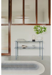 Светлосин метален рафт 100x62 cm River - Zuiver