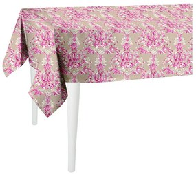 Бежово-розова покривка за маса Пеперуди, 300 x 140 cm Honey - Mike &amp; Co. NEW YORK