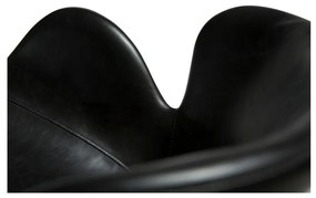 Черен кожен стол Gaia - DAN-FORM Denmark
