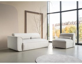 Бял модулна лежанка (ляв ъгъл) Flex Felix – Miuform