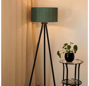 Brilagi - Подова лампа BOSTON ROLLER 1xE27/15W/230V зелено/злато