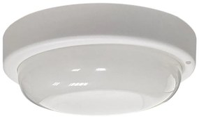 LED външно таванно осветително тяло LED/8W/230V 4200K Ø 14 cm IP64 бяло